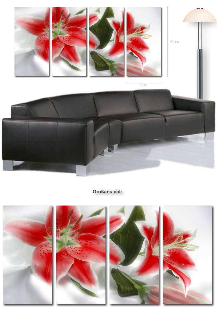 Die Erschaffung Adams - Ultra moderne Billder auf Keilrahmen -  Schne Bilder auf Leinwand